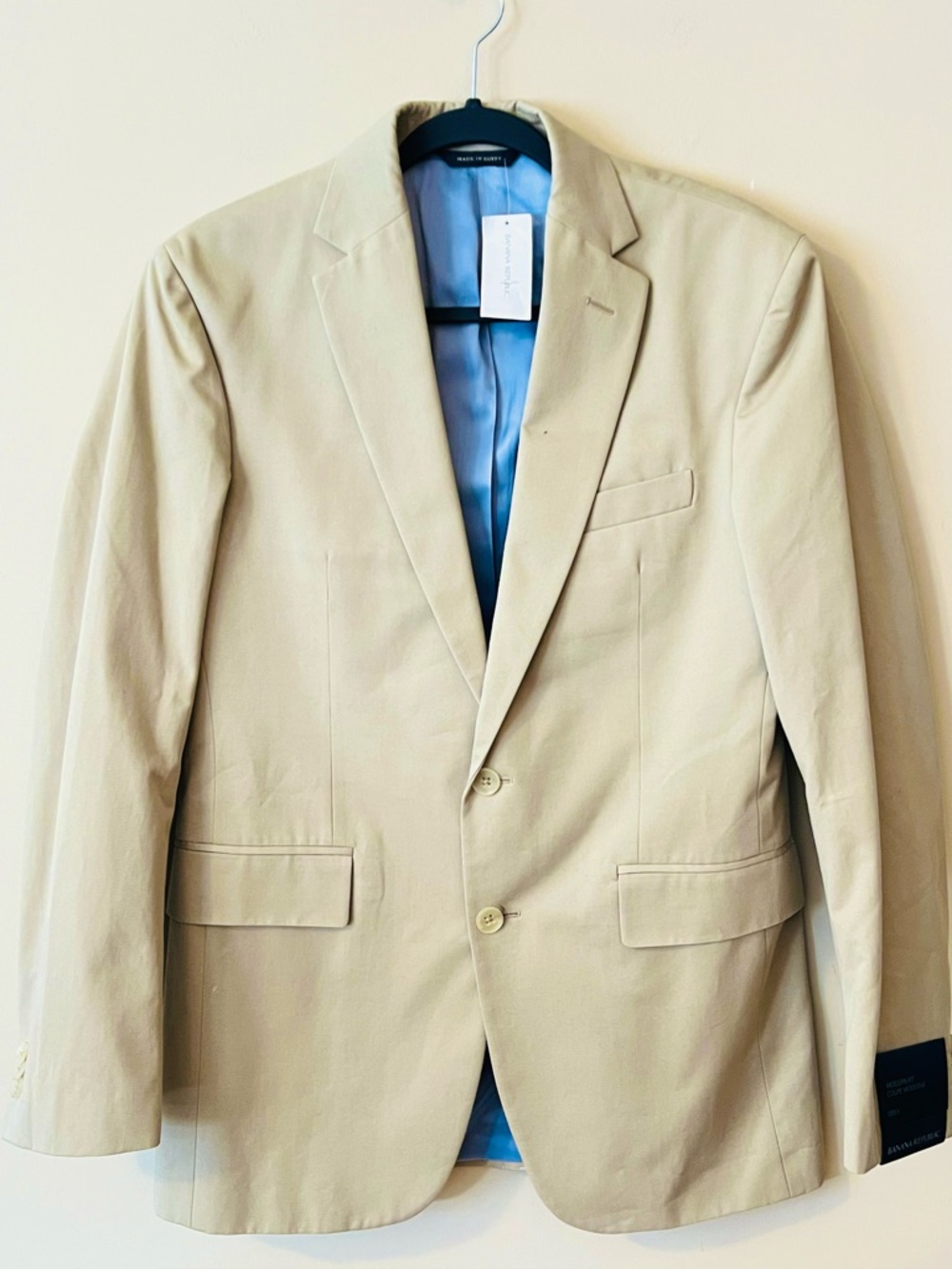 Banana Republic NWT Modern Fit Cotton Blazer Size 38R / Small